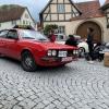 Die ADAC-Oldtimerfahrt Hessen-Thüringen passierte heuer Fladungen. Auf dem Marktplatz wurde den Teilnehmern ein besonderer Empfang bereitet.