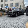 Die ADAC-Oldtimerfahrt Hessen-Thüringen passierte heuer Fladungen. Auf dem Marktplatz wurde den Teilnehmern ein besonderer Empfang bereitet.