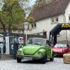 Die ADAC-Oldtimerfahrt Hessen-Thüringen passierte heuer Fladungen. Auf dem Marktplatz wurde den Teilnehmern ein besonderer Empfang bereitet.