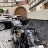 Die ADAC-Oldtimerfahrt Hessen-Thüringen passierte heuer Fladungen. Auf dem Marktplatz wurde den Teilnehmern ein besonderer Empfang bereitet.