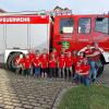 Auch der Nachwuchs scheint bei der Feuerwehr Untermerzbach gesichert Auch der Nachwuchs scheint bei der Feuerwehr Untermerzbach gesichert