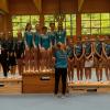 Siegerehrung der Basisstufenturnerinnen des Jahrgangs 2010/2009 von der TG SW, TSV Gochsheim und dem TV Jahn SW.