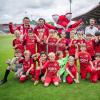 Die Würzburger Kickers gewinnen das letzte Heimspiel am Samstag 18.05.24 gegen die DJK Vilzing souverän mit 4:0 in der AKON Arena in Würzburg. Nach dem Spiel werden sie vom BFV zum Regionalliga Meister 2024 geehrt.