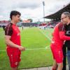 Die Würzburger Kickers gewinnen das letzte Heimspiel am Samstag 18.05.24 gegen die DJK Vilzing souverän mit 4:0 in der AKON Arena in Würzburg. Nach dem Spiel werden sie vom BFV zum Regionalliga Meister 2024 geehrt.