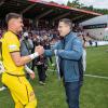 Die Würzburger Kickers gewinnen das letzte Heimspiel am Samstag 18.05.24 gegen die DJK Vilzing souverän mit 4:0 in der AKON Arena in Würzburg. Nach dem Spiel werden sie vom BFV zum Regionalliga Meister 2024 geehrt.