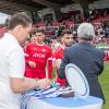 Die Würzburger Kickers gewinnen das letzte Heimspiel am Samstag 18.05.24 gegen die DJK Vilzing souverän mit 4:0 in der AKON Arena in Würzburg. Nach dem Spiel werden sie vom BFV zum Regionalliga Meister 2024 geehrt.