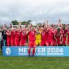 Die Würzburger Kickers gewinnen das letzte Heimspiel am Samstag 18.05.24 gegen die DJK Vilzing souverän mit 4:0 in der AKON Arena in Würzburg. Nach dem Spiel werden sie vom BFV zum Regionalliga Meister 2024 geehrt.