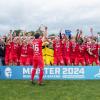Die Würzburger Kickers gewinnen das letzte Heimspiel am Samstag 18.05.24 gegen die DJK Vilzing souverän mit 4:0 in der AKON Arena in Würzburg. Nach dem Spiel werden sie vom BFV zum Regionalliga Meister 2024 geehrt.