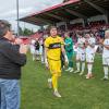 Die Würzburger Kickers gewinnen das letzte Heimspiel am Samstag 18.05.24 gegen die DJK Vilzing souverän mit 4:0 in der AKON Arena in Würzburg. Nach dem Spiel werden sie vom BFV zum Regionalliga Meister 2024 geehrt.