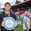 Die Würzburger Kickers gewinnen das letzte Heimspiel am Samstag 18.05.24 gegen die DJK Vilzing souverän mit 4:0 in der AKON Arena in Würzburg. Nach dem Spiel werden sie vom BFV zum Regionalliga Meister 2024 geehrt.