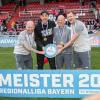 Die Würzburger Kickers gewinnen das letzte Heimspiel am Samstag 18.05.24 gegen die DJK Vilzing souverän mit 4:0 in der AKON Arena in Würzburg. Nach dem Spiel werden sie vom BFV zum Regionalliga Meister 2024 geehrt.