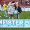 Die Würzburger Kickers gewinnen das letzte Heimspiel am Samstag 18.05.24 gegen die DJK Vilzing souverän mit 4:0 in der AKON Arena in Würzburg. Nach dem Spiel werden sie vom BFV zum Regionalliga Meister 2024 geehrt.