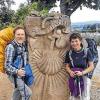 Jakobsweg: Das Ehepaar Schröpfer ist nach 2901 Kilometern am Ziel in Santiago de Compostela.