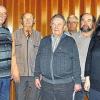 Treue VdK-Mitglieder: KreisvorsitzendeWinfried Huppmann (von links) zeichnete in Schonungen Anton Weger, Gregor Mantel und Franz May aus. Mit im Bild die Vorstandsmitglieder Edmund Ackermann, Helmut Dietz, Gabriele Rudolf und Vorsitzender Ernst Wolf.