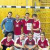 Seriensieger: Vorjahressieger vom christlichen Jugendzentrum BEN in Selb nahm den Wanderpokal beim Jedermann-Turnier des cjb Uffenheim wieder mit nach Hause.
