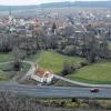 Vorschläge für die Dorferneuerung: In Mittelstreu werden derzeit Möglichkeiten ausgelotet, wie das Dorf (im Hintergrund, aufgenommen vom Eiersberg) gestaltet werden kann.