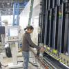 Erheblich investiert: Mit der neuen Anlage zur Verarbeitung von Isolierglas ist Semcoglas in Sennfeld auf dem neuesten Stand der Technik.