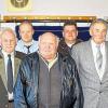 Geehrt: Über Ehrungen bei der Soldaten- und Reservistenkameradschaft Burglauer freuten sich (von links) Otmar Back, Clemens Bäumker, Anton Bieberich, Frank Then und Rudi Erhard.