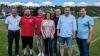 Auf dem Foto (von links): Ehrenamtsbeauftragter Hubert Nickel, Leiter Sport Christoph Weis, Leiter Wirtschaftsbetrieb und Vorstand Christian Wiegand, Finanzverwalterin und Vorstand Renate Pfaff, Leiter Liegenschaften Bernd Preisendörfer, Leiter Jugend Bernd Lengler, Schriftführer Johannes Wirth.