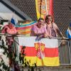 Mit einem viertägigen Musikfest, einem beeindruckenden Gemeinschaftschor aller anwesenden Musikanten und klangvollem Festumzug feierten die Rienecker Musikanten ihr 50-jähriges Bestehen und luden auch zum Kreismusikfest ein.