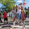 Mit einem viertägigen Musikfest, einem beeindruckenden Gemeinschaftschor aller anwesenden Musikanten und klangvollem Festumzug feierten die Rienecker Musikanten ihr 50-jähriges Bestehen und luden auch zum Kreismusikfest ein.