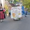 Mit einem viertägigen Musikfest, einem beeindruckenden Gemeinschaftschor aller anwesenden Musikanten und klangvollem Festumzug feierten die Rienecker Musikanten ihr 50-jähriges Bestehen und luden auch zum Kreismusikfest ein.