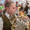 Mit einem viertägigen Musikfest, einem beeindruckenden Gemeinschaftschor aller anwesenden Musikanten und klangvollem Festumzug feierten die Rienecker Musikanten ihr 50-jähriges Bestehen und luden auch zum Kreismusikfest ein.