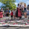 Mit einem viertägigen Musikfest, einem beeindruckenden Gemeinschaftschor aller anwesenden Musikanten und klangvollem Festumzug feierten die Rienecker Musikanten ihr 50-jähriges Bestehen und luden auch zum Kreismusikfest ein.