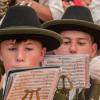 Mit einem viertägigen Musikfest, einem beeindruckenden Gemeinschaftschor aller anwesenden Musikanten und klangvollem Festumzug feierten die Rienecker Musikanten ihr 50-jähriges Bestehen und luden auch zum Kreismusikfest ein.