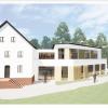 Das Kinderhospiz Sternenzelt Mainfranken plant eine Begegnungsstätte als Anbau an das bestehende Gebäude. Das Kinderhospiz Sternenzelt Mainfranken plant eine Begegnungsstätte als Anbau an das bestehende Gebäude.
