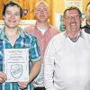 Ehre, wem Ehre gebührt: Langjährige Mitglieder ehrte der Sportanglerverein in seiner Jahreshauptversammlung. Im Bild (von links): Franz-Josef Heilmann, Steffen Rauschert, Andreas Baunacher, Vorsitzender Ewald Rauschert und Stefan Link.