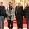 Dekan Günther Klöss-Schuster empfing Pastor Krou Magob aus Logaweng mit Pfr. i.R. Martin Oeters und Hans Gernert in der Casteller Kirche.