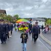 Mit einem dreitägigen Fest feierte die Freiwillige Feuerwehr Neubrunn zusammen mit Schirmherr Landrat Thomas Eberth ihren 130. Geburtstag mit einer Löschwasser Party und vielen Ehrungen und einem tollen Festzug bei verspäteten "April-Wetter" mit Sonne und Regen aber immer mit super Stimmung.