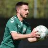 Der TSV Großbardorf II hat den Klassenerhalt in der Bezirksliga Ost auch dank eines Treffers von Manuel Leicht (Archivbild von April 2023) weiter in der eigenen Hand.