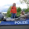 Am Sonntag war bei der Polizei in Haßfurt Tag der offenen Tür.