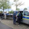 Am Sonntag war bei der Polizei in Haßfurt Tag der offenen Tür.