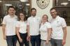 Die neue Führungsmannschaft beim SV Riedenberg (von links): Benedikt Carton, Elisabeth Statt, Benedikt Schumm, Manuela Schuhmann und Stefan Schneider. Auf dem Bild fehlt Fabian Seuring.