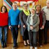 Der Vorstand der SPD Gerbrunn (von links): Vorsitzender Clemens Unterdörfler, stellv. Vorsitzende Uschi Rosenbaum, scheidender Schriftführer Dirk Bräuer, Revisorin Elfriede Wolfshörndl, EU-Abgeordnete Maria Noichl, Mitgliederbeauftragte Ingrid Wolf, Schriftführer Reinhard Schinzel und Revisor Jürgen Barth.