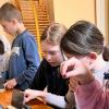 Beim Workshop "Druckerei" erstellten, setzten und druckten die Kinder ihren eigenen Text, so wie früher. Beim Workshop "Druckerei" erstellten, setzten und druckten die Kinder ihren eigenen Text, so wie früher.