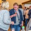 Zahlreiche Menschen nehmen am Samstag (04.05.24) an dem Empfang zum 75. Geburtstag von Hans Michelbach (CSU) im Festsaal des Kreuzklosters in Gemünden teil.