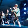 Zahlreiche Menschen besuchen am Samstag 04.05.24 das Weinfest in Untereisenheim mit Musik von den Troglauer Buam.