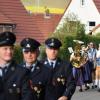 Die Gambacher Feuerwehr feierte am Wochenende ihr 150-jähriges Bestehen. Ein Höhepunkt war der Festzug durch den Ort.