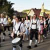 Die Gambacher Feuerwehr feierte am Wochenende ihr 150-jähriges Bestehen. Ein Höhepunkt war der Festzug durch den Ort.