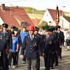 Die Gambacher Feuerwehr feierte am Wochenende ihr 150-jähriges Bestehen. Ein Höhepunkt war der Festzug durch den Ort.