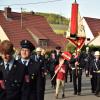 Die Gambacher Feuerwehr feierte am Wochenende ihr 150-jähriges Bestehen. Ein Höhepunkt war der Festzug durch den Ort.