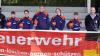 Über den Erwerb der Deutschen Jugendleistungsspange freuten sich von der Feuerwehr Veitshöchheim Jugendwartin Andrea Knorz,  Dominic Güttling, Dennis Spannheimer, Philipp Richter, Amelie Ludwig, Felicia Leberfinger und Ausbilder Martin Leimkötter. 