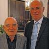Wechsel: Burkhard Thiele (links) verlässt den Stadtrat, Klaus Werner rückt nach.
