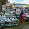 Der Dießener Töpfermarkt ist vor allem auch ein Geschirrmarkt. Um diesen Charakter zu erhalten, gibt es auch sehr große Stände.