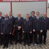 Unser Foto zeigt (von links) 1. Kommandant Maximilian Metz, Christian Schmitt, Andreas Eichhorn, Philipp Kröckel, Walter Pfrang, Egon Hartmann, Felix Wimmel, Christoph Metz, Thomas Emmert sowie 2. Kommandanten Fabian Baier.