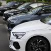 Rund 120 Autos wurden bei der Automeile in der Altstadt gezeigt, darunter 20 E-Autos.